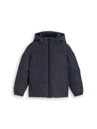 Puffer-Jacke mit abnehmbarer Kapuze