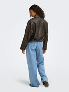 JDYANE FAUX LEATHER BAT JACKET OTW NOOS