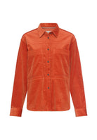 Oversize-Bluse mit Hemdkragen