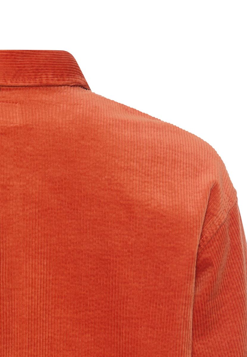 Oversize-Bluse mit Hemdkragen
