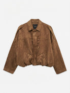 VMHAZEL LS FAUX SUEDE BOMBER JACKET NOOS