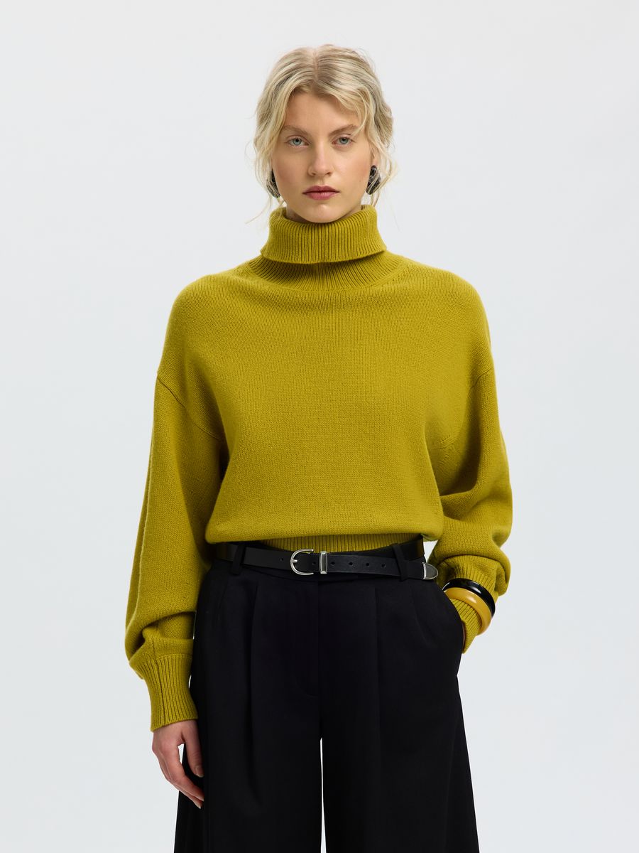 SLWELLIE LS KNIT ROLL NECK