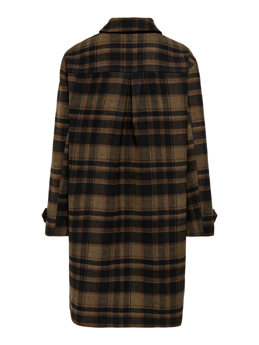 JDYASTRID CHECK LONG COAT OTW HAB