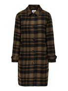 JDYASTRID CHECK LONG COAT OTW HAB