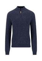 Zip Troyer, Soft Knit Cable*RWS
