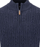 Zip Troyer, Soft Knit Cable*RWS