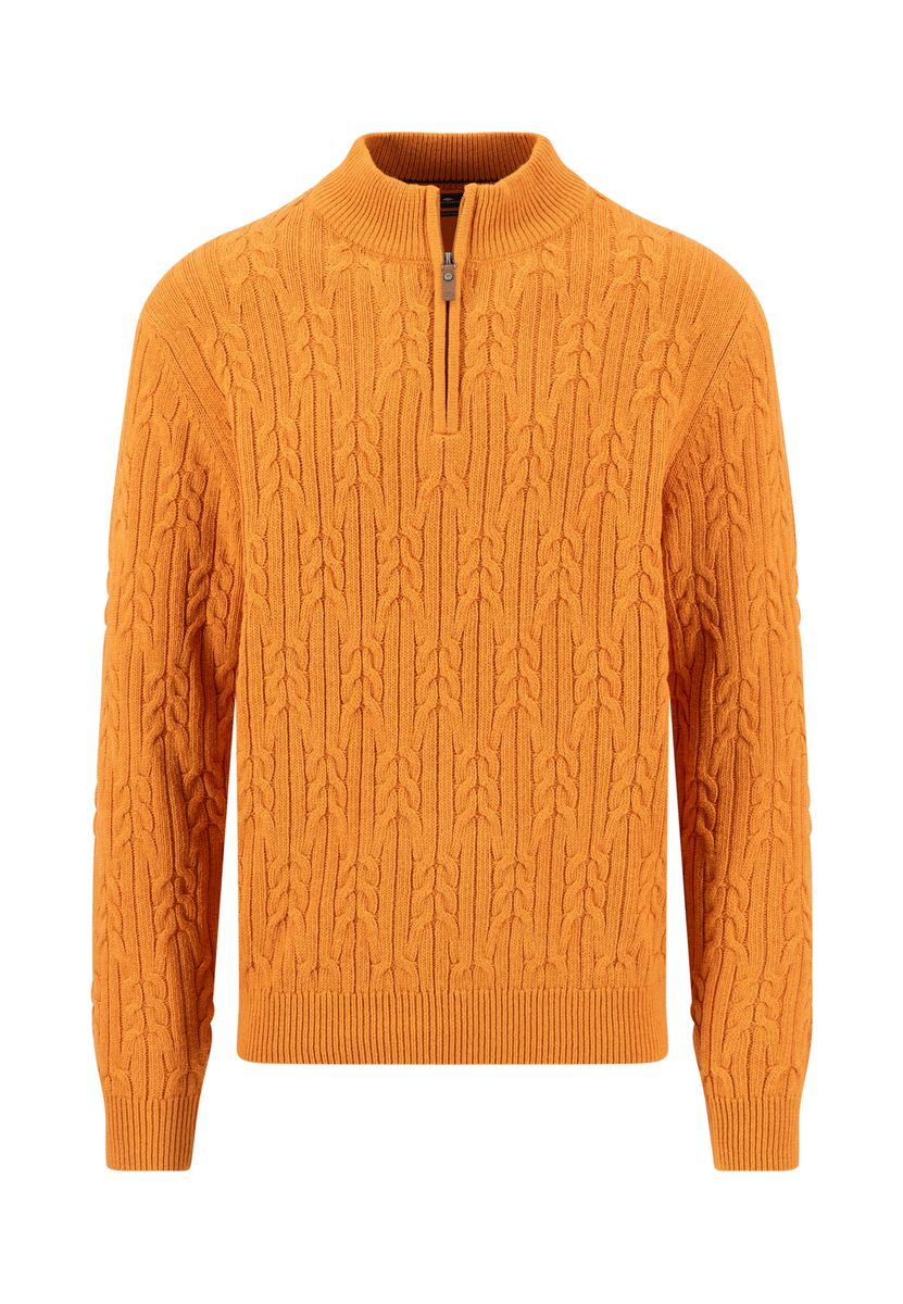Zip Troyer, Soft Knit Cable*RWS