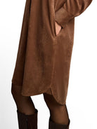 Cordkleid mit Eingriffstaschen