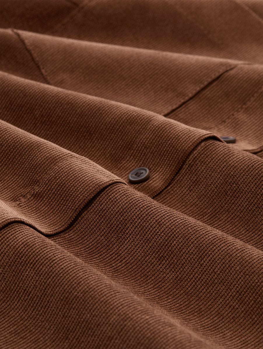 Cordkleid mit Eingriffstaschen