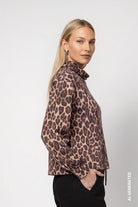 Sweatshirt mit Leomuster