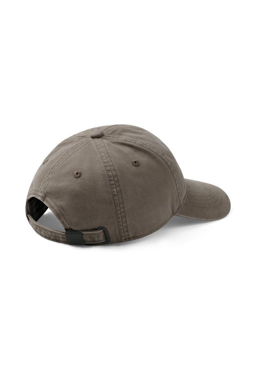 Cap aus Canvas mit Stickerei