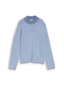 Loose Fit Strickpullover mit Wollanteil