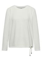Langarm Shirt mit Rundhals und Tunnelzug