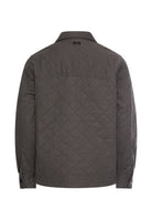 Overshirt mit Rautenmuster