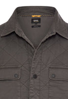 Overshirt mit Rautenmuster