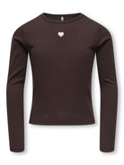 KOGELVA JUNE EMB L/S TEE JRS