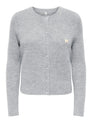 ONLVIGGA LS O-NECK BADGE CARDIGAN KNT