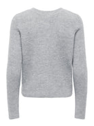 ONLVIGGA LS O-NECK BADGE CARDIGAN KNT