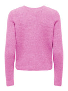 ONLVIGGA LS O-NECK BADGE CARDIGAN KNT