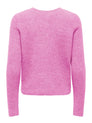 ONLVIGGA LS O-NECK BADGE CARDIGAN KNT