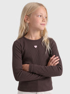 KOGELVA JUNE EMB L/S TEE JRS