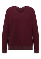 Pullover im Two-Tone-Look mit V-Neck