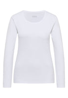 Basic Langarm Shirt mit Rundhals