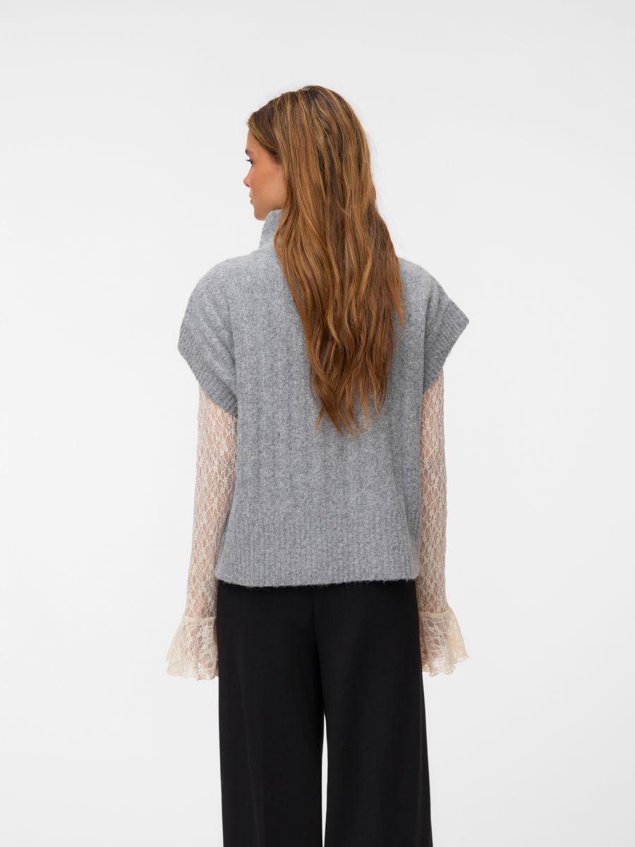 VMBANG RIB SL HIGHNECK ZIPPER VEST NOOS