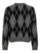 JDYBIANKA L/S ARGYLE PULLOVER KNT NOOS
