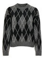 JDYBIANKA L/S ARGYLE PULLOVER KNT NOOS