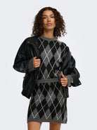 JDYBIANKA L/S ARGYLE PULLOVER KNT NOOS