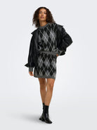 JDYBIANKA L/S ARGYLE PULLOVER KNT NOOS