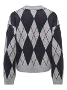 JDYBIANKA L/S ARGYLE PULLOVER KNT NOOS