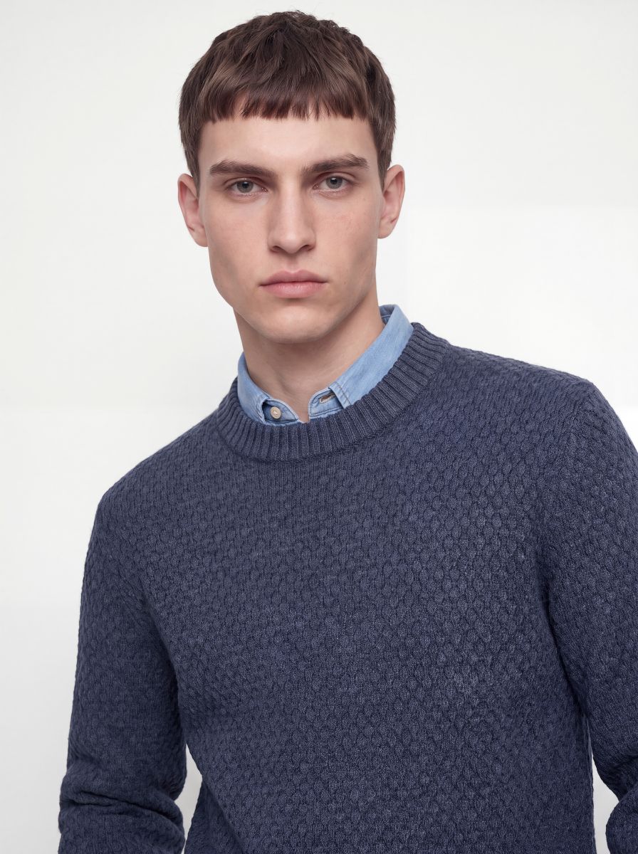JJBLAKE KNIT CREW NECK SN
