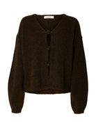 SLWLULU LS DUFFLE KNIT CARDIGAN