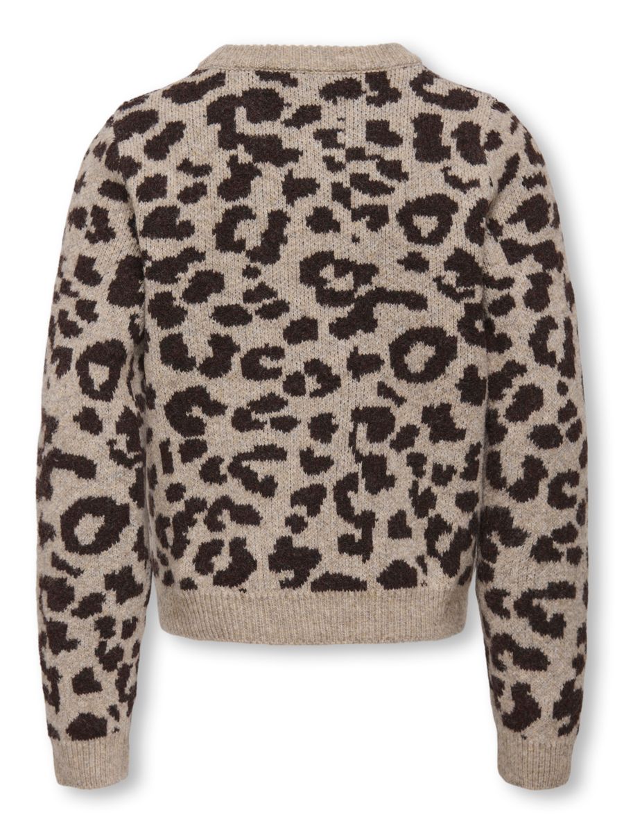 KOGDORA LIFE LEO L/S O-NECK KNT