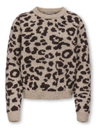 KOGDORA LIFE LEO L/S O-NECK KNT