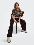 KOGDORA LIFE LEO L/S O-NECK KNT