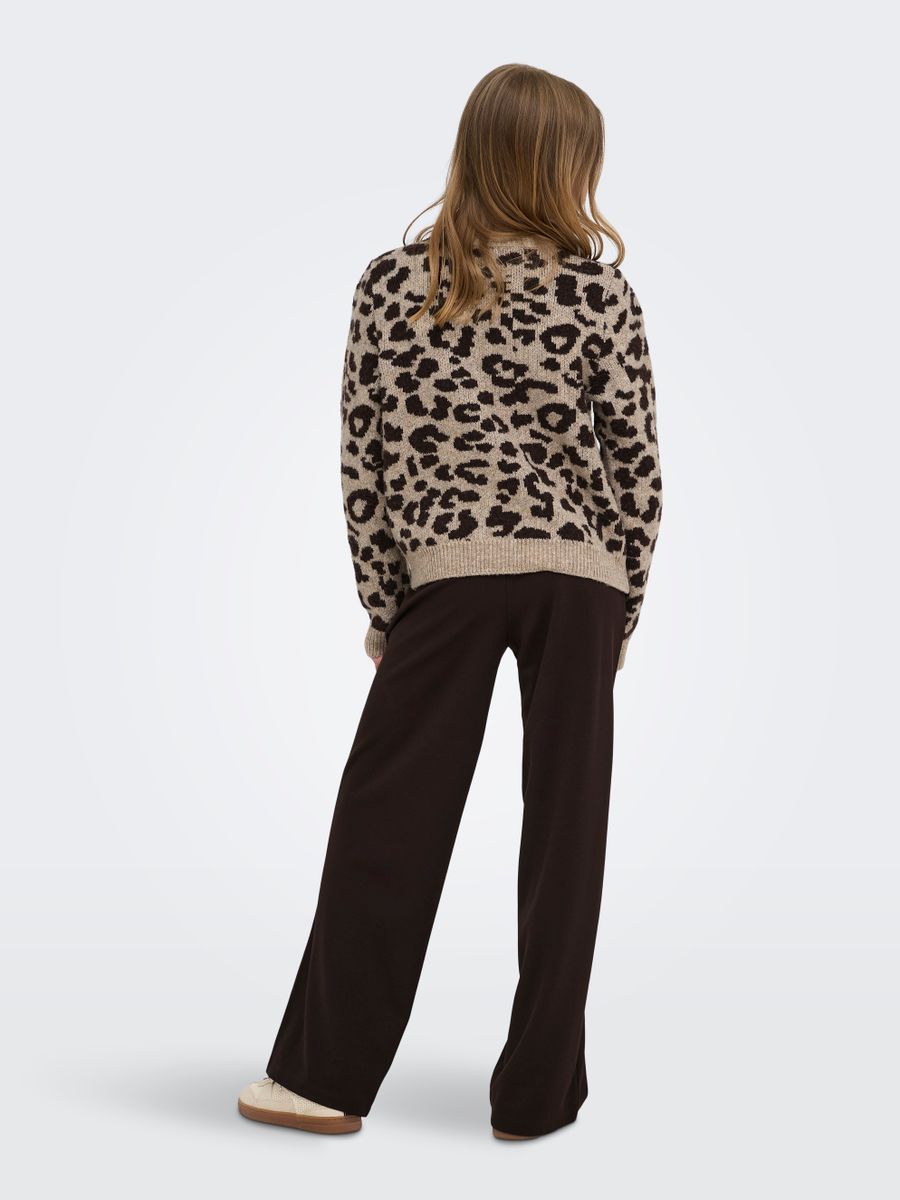 KOGDORA LIFE LEO L/S O-NECK KNT