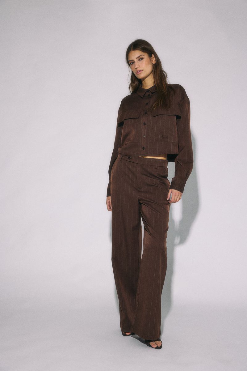 NMDALLAS MW PINSTRIPE PANTS TLR