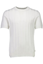 Gestricktes Crew Neck T-Shirt