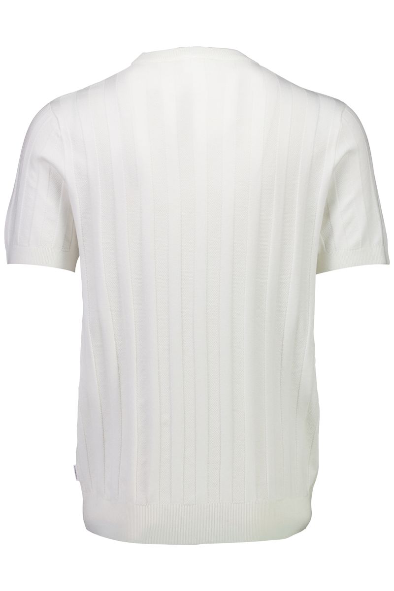 Gestricktes Crew Neck T-Shirt