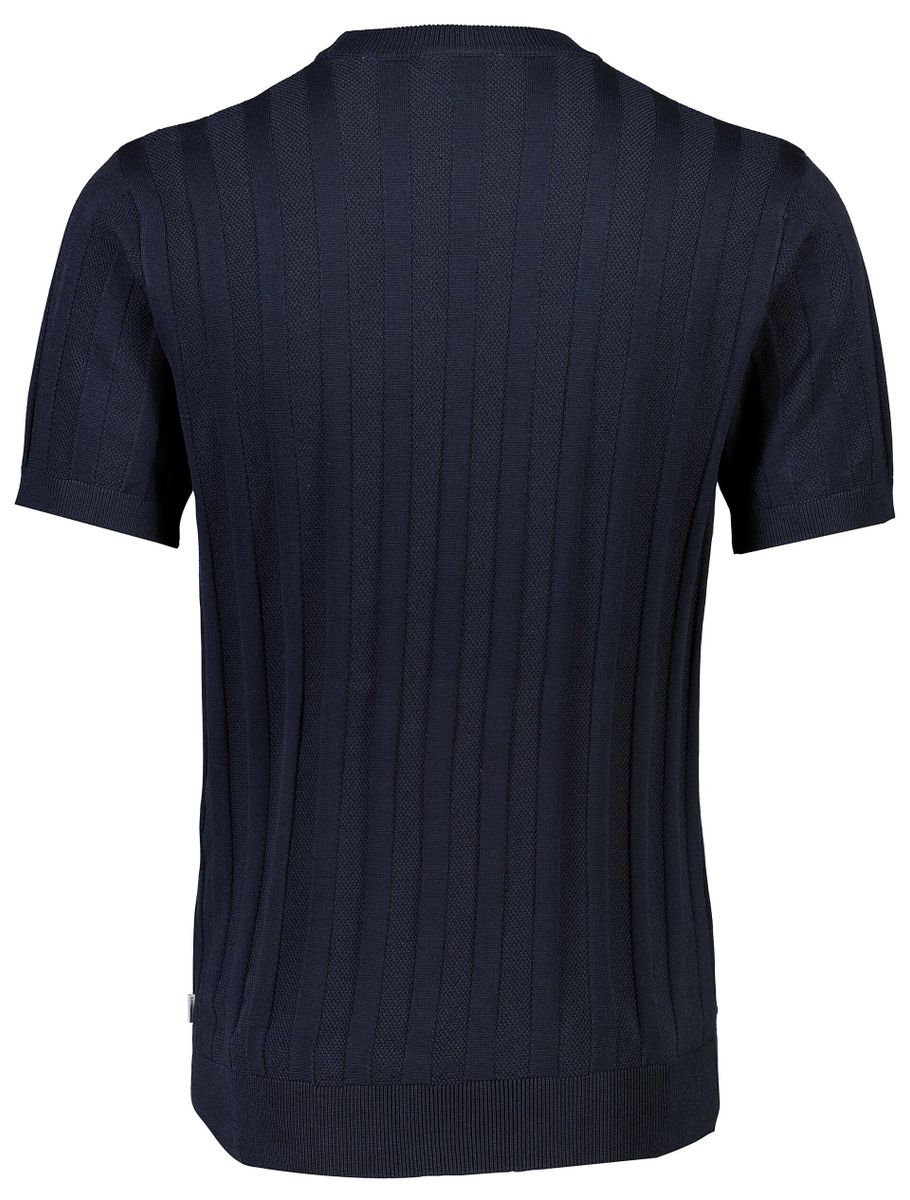 Gestricktes Crew Neck T-Shirt
