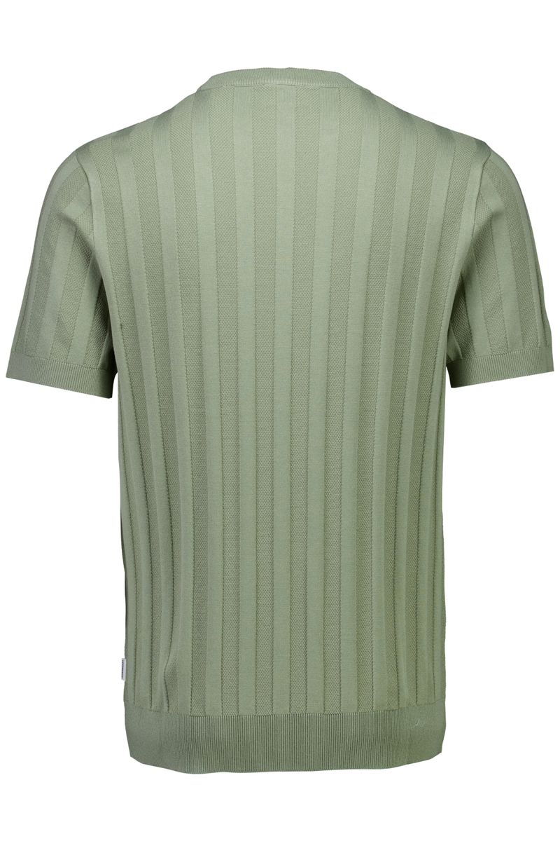 Gestricktes Crew Neck T-Shirt