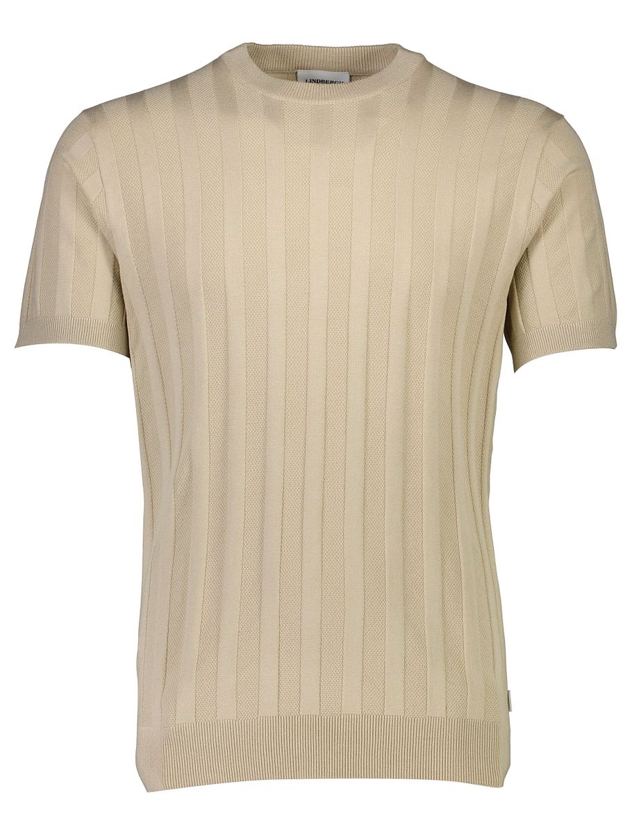 Gestricktes Crew Neck T-Shirt