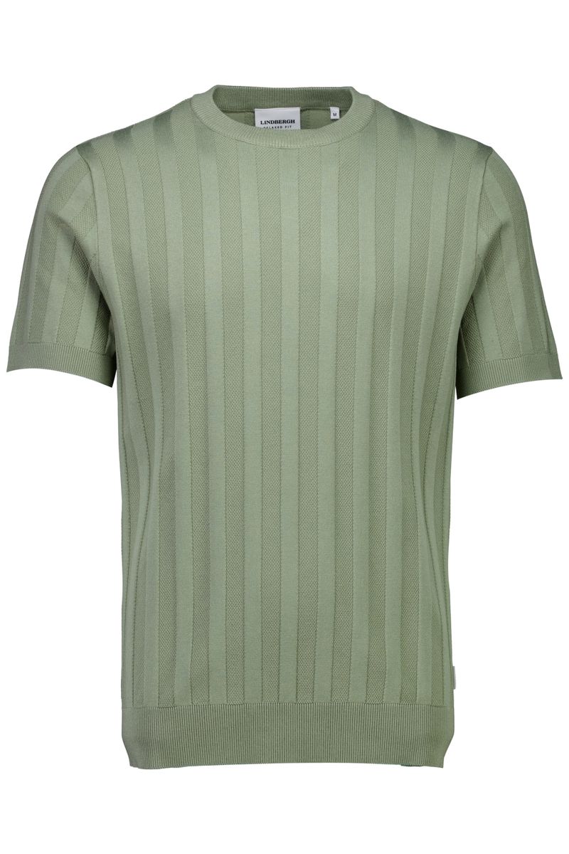 Gestricktes Crew Neck T-Shirt
