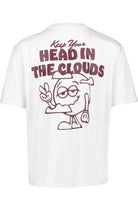T-Shirt mit Print "Head In The Clouds"