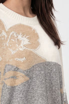 Strickpullover mit Intarsie-Muster