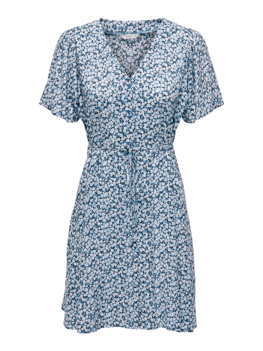 ONLEVIDA S/S SHORT DRESS WVN NOOS