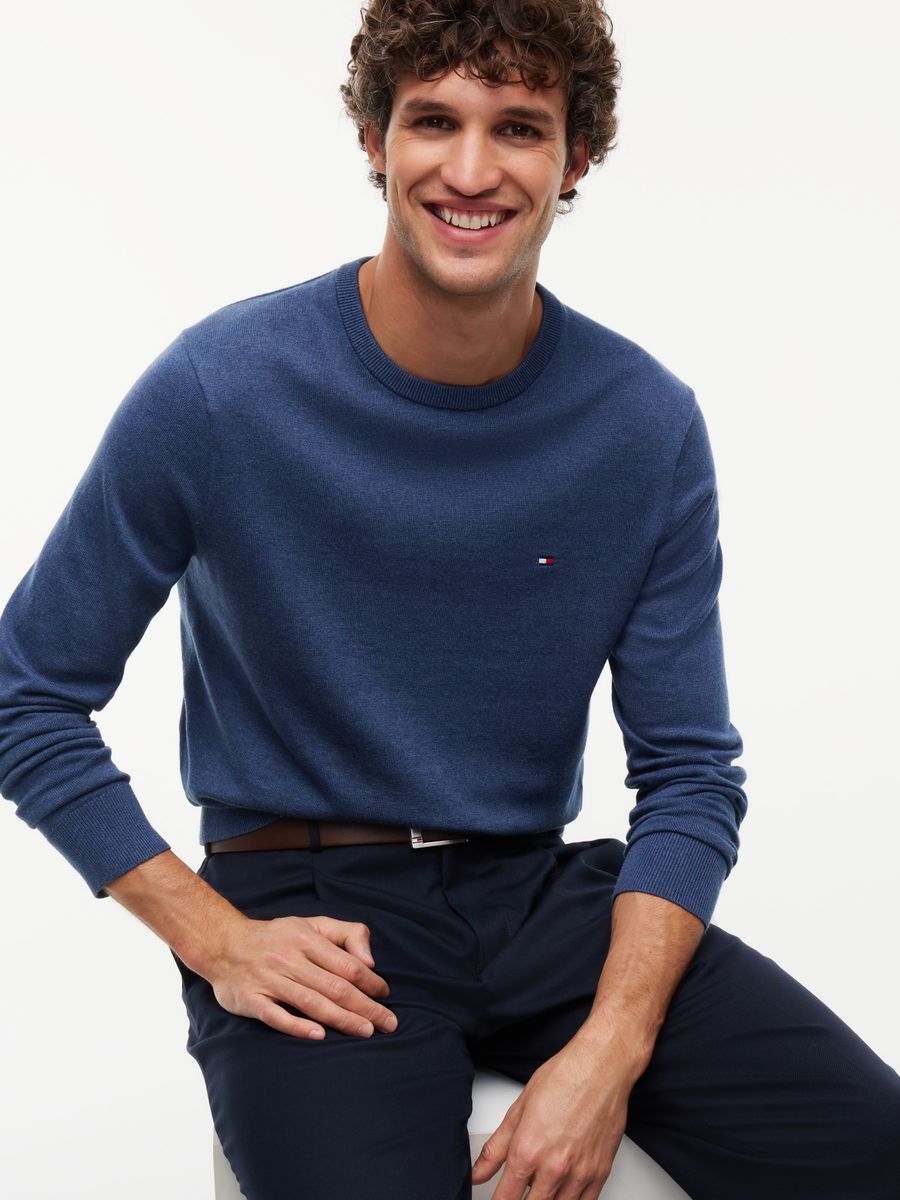 ESSENTIAL SSNL COTTON CREW NECK